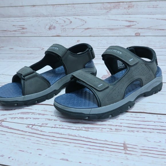 Skechers Men\'s Relaxed Fit Tresmen Garo Sport Sandals Size 13  Worn Once